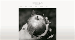 Desktop Screenshot of marieblin.com